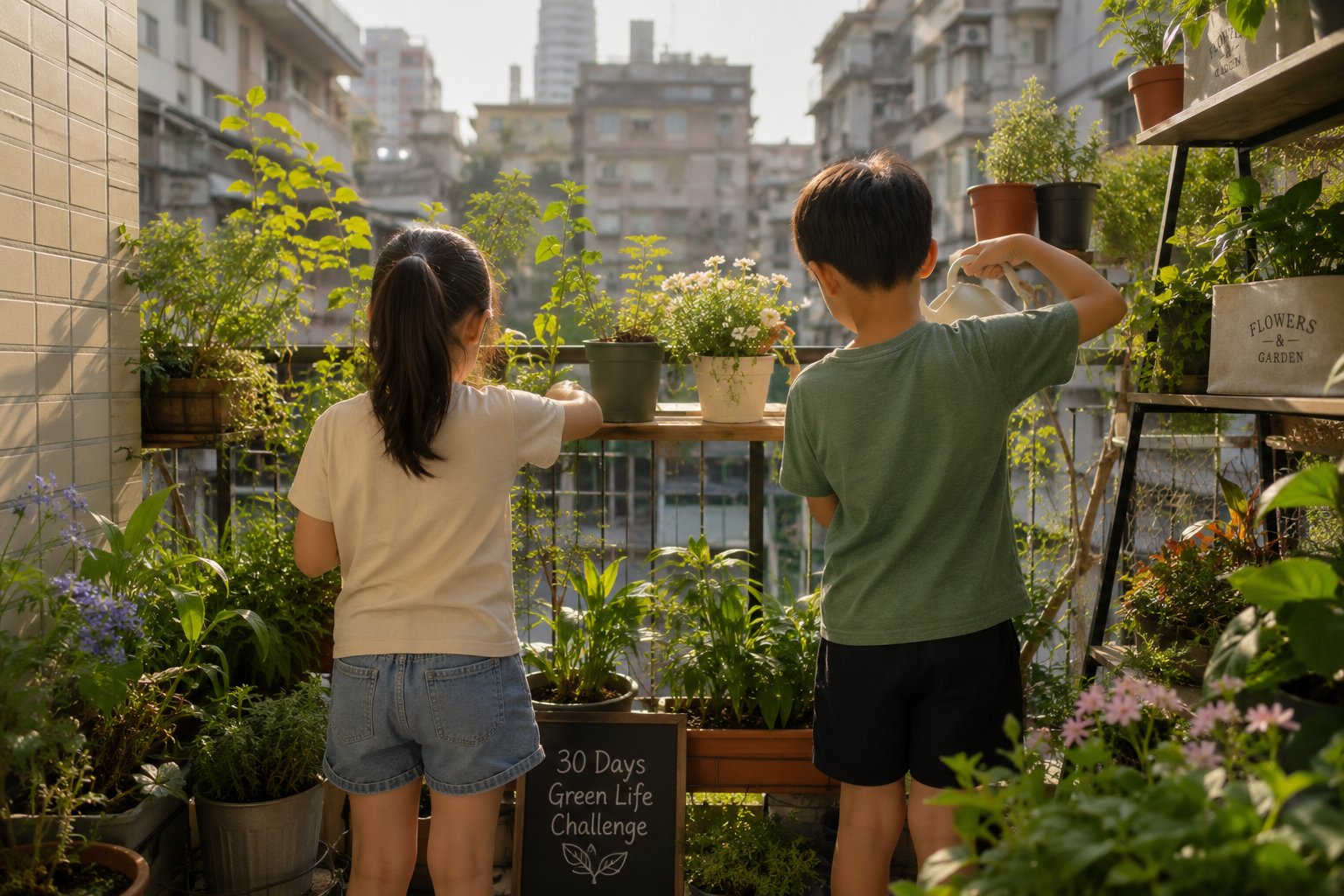 陽台花草園藝與 30 天低維護微型花園挑戰計畫筆記
